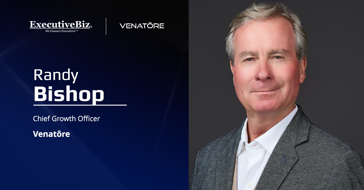 Venatôre CGO Randy Bishop. Randy Bishop was named chief growth officer at Venatôre.