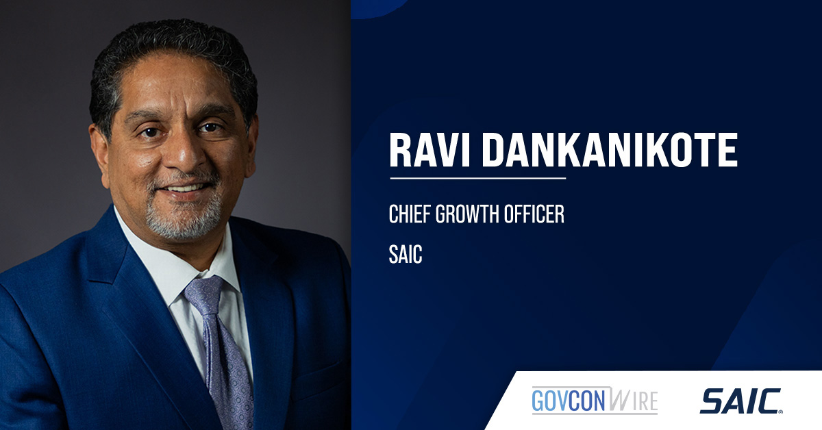 Former CACI Executive Ravi Dankanikote Appointed Chief Growth Officer at SAIC SAIC CGO Ravi Dankanikote. Former Peraton and CACI executive Ravi Dankanikote has been named chief growth officer at SAIC.