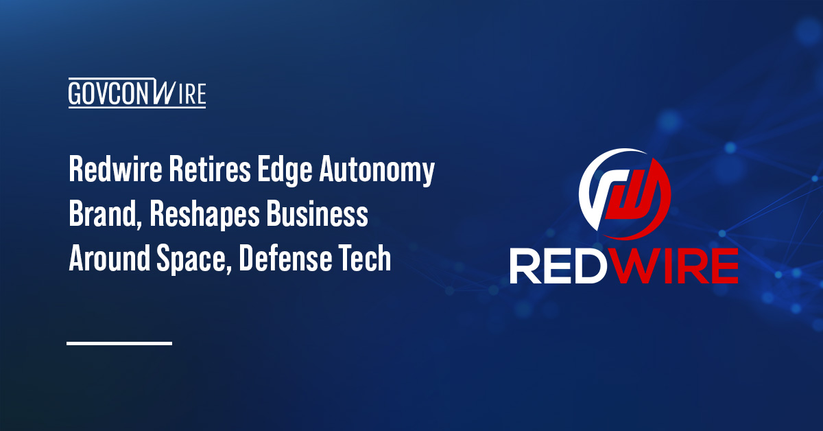 Redwire logo. Redwire has retired the Edge Autonomy brand.