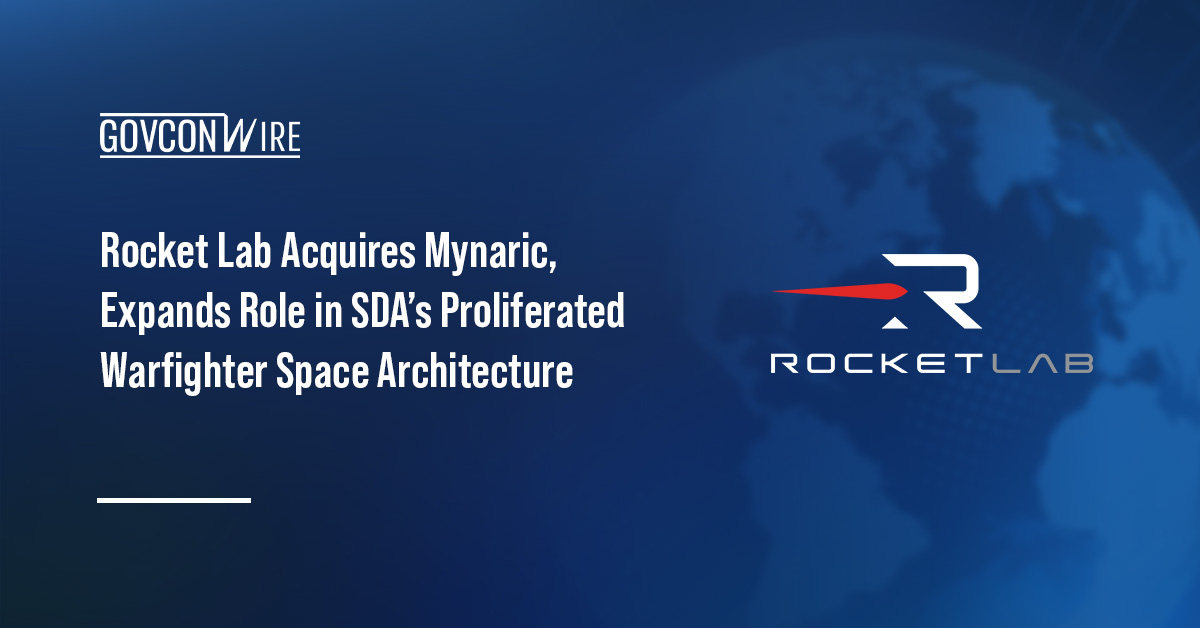 Rocket Lab logo. Rocket Lab has completed the acquisition of Mynaric.