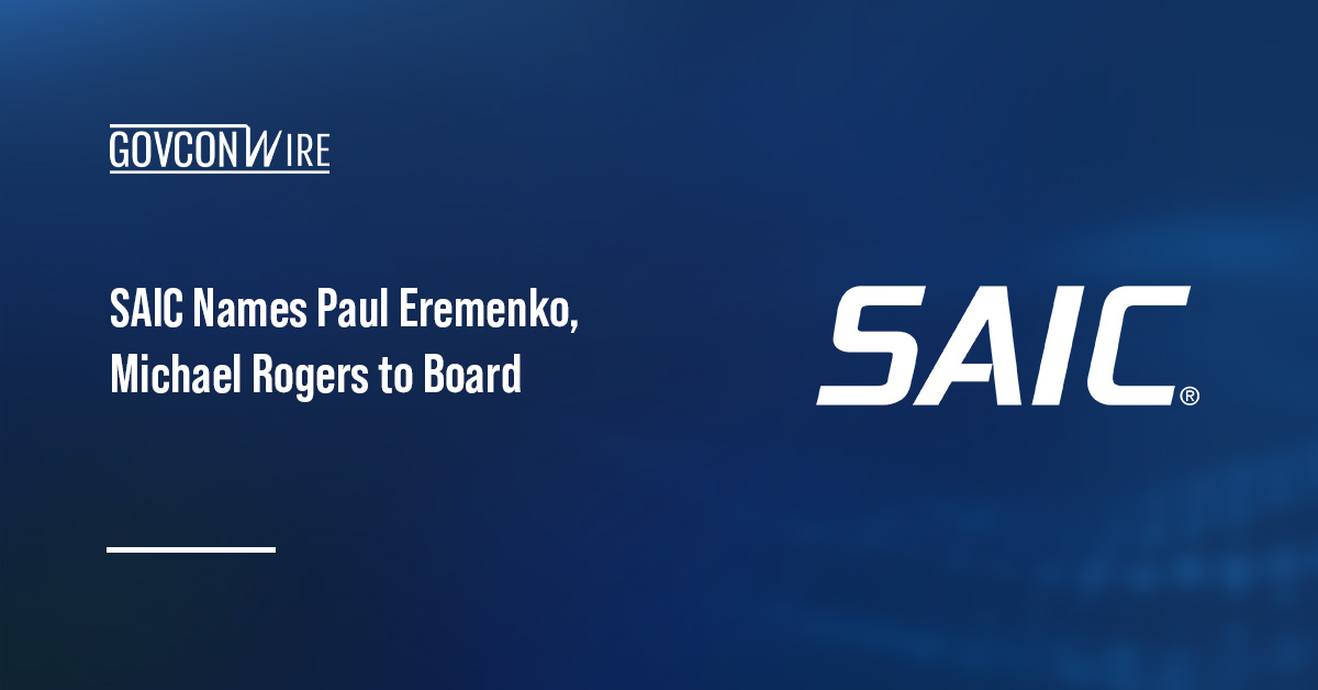 SAIC Names Paul Eremenko, Michael Rogers to Board SAIC logo. SAIC has named Paul Eremenko, an AI expert, and Michael Rogers, a retired U.S. Navy admiral, to its board.