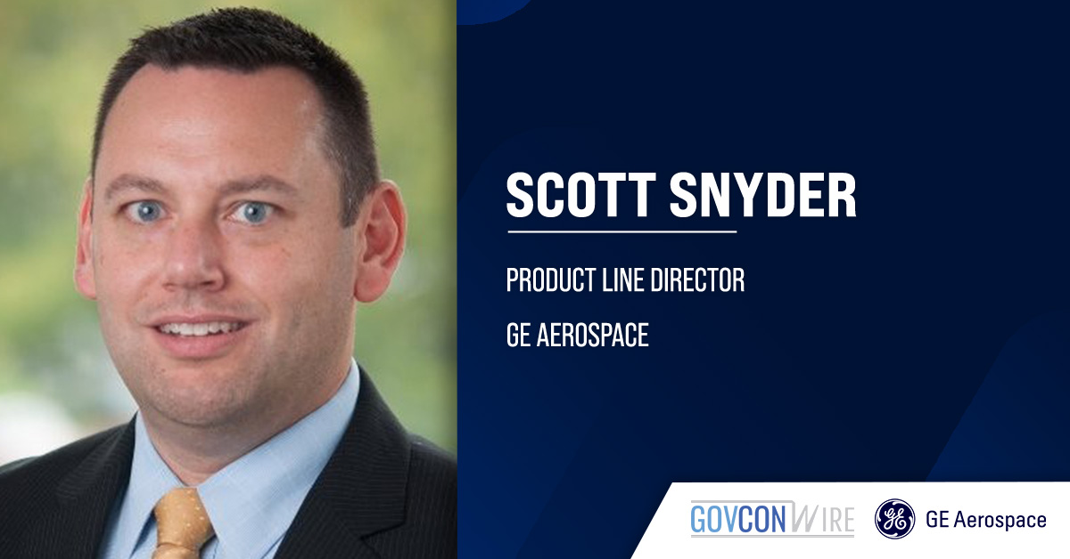 Scott Snyder, heavy lift engines program director at GE Aerospace. Snyder comments about GE Aerospace's contract award.