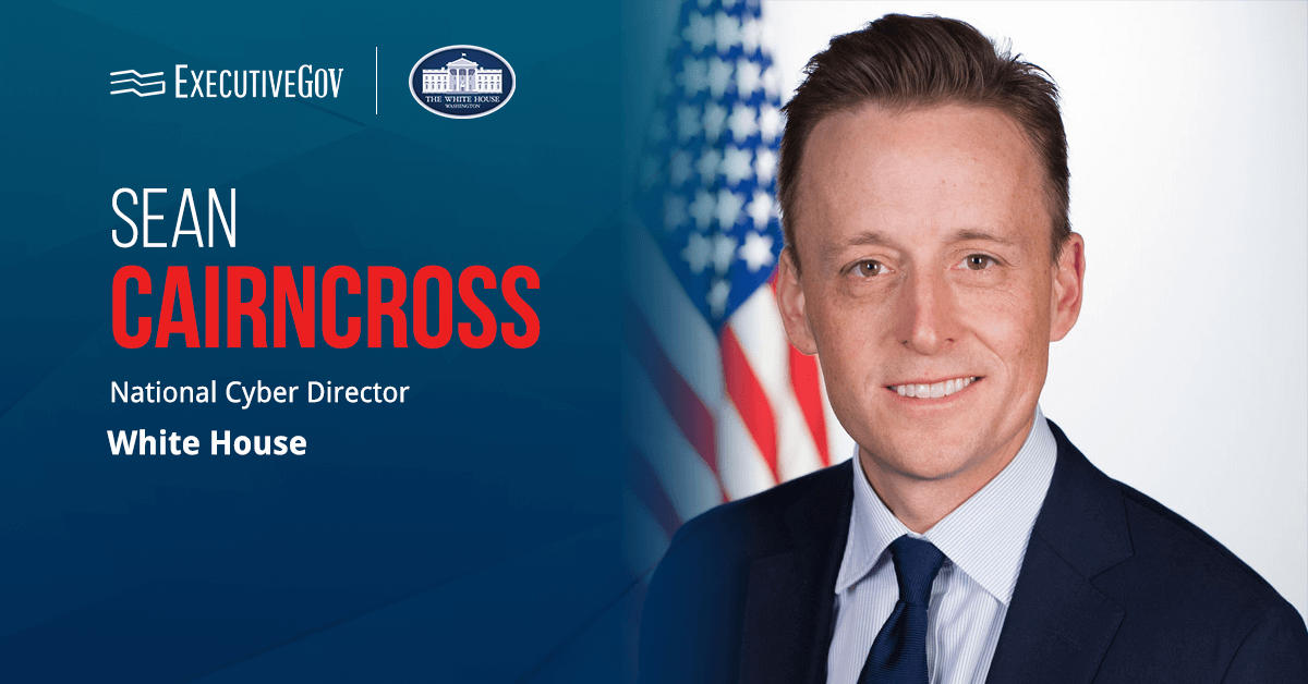 Sean Cairncross. The national cyber director described the forthcoming national cyber strategy as a streamlined framework.