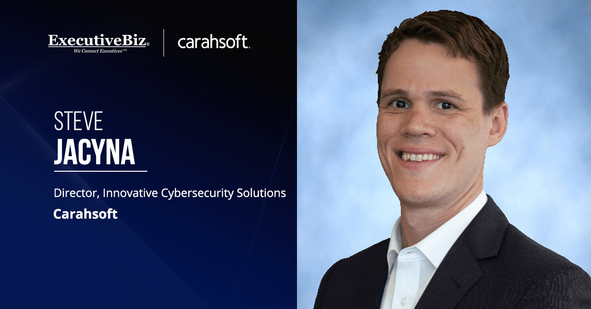 Carahsoft Director Steve Jacyna. Axiad and Carahsoft have partnered to offer Axiad Conductor to the public sector.