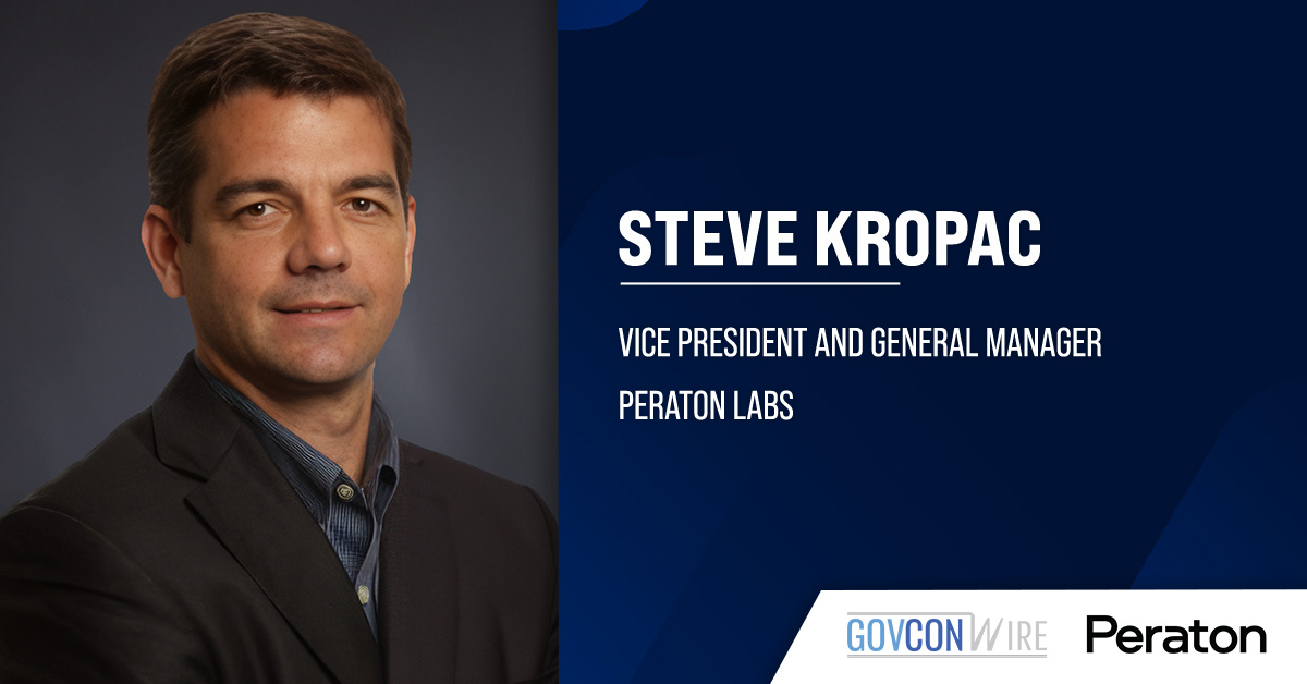 Former CACI Executive Steve Kropac Named VP, GM of Peraton Labs Steve Kropac. Peraton has appointed Steve Kropac as vice president and general manager of Peraton Labs.