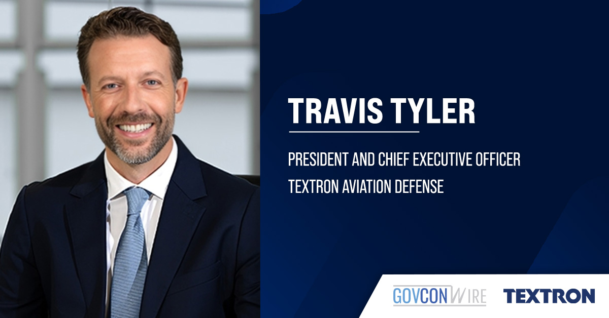 Textron Aviation Defense CEO Travis Tyler. A Textron unit has booked a contract for SEMP services for the T-6 Texan II.