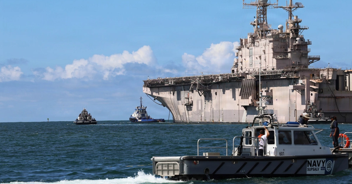 USS Peleliu. The former USS Peleliu at RIMPAC 2026