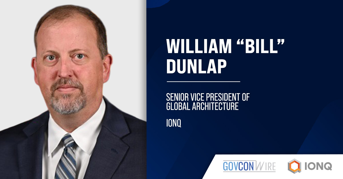 IonQ Appoints Former DOW IT Leader Bill Dunlap as SVP of Global Architecture Bill Dunlap. IonQ has appointed Bill Dunlap as SVP of global architecture.